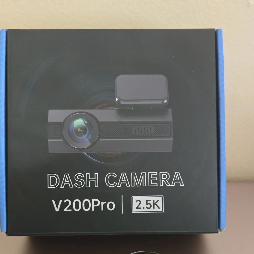 V200Pro Dash Camera - Black